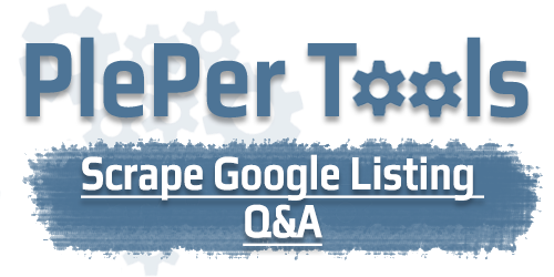 Scrape Google Products (GBP) API tool
