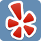 Yelp Com logo in blue